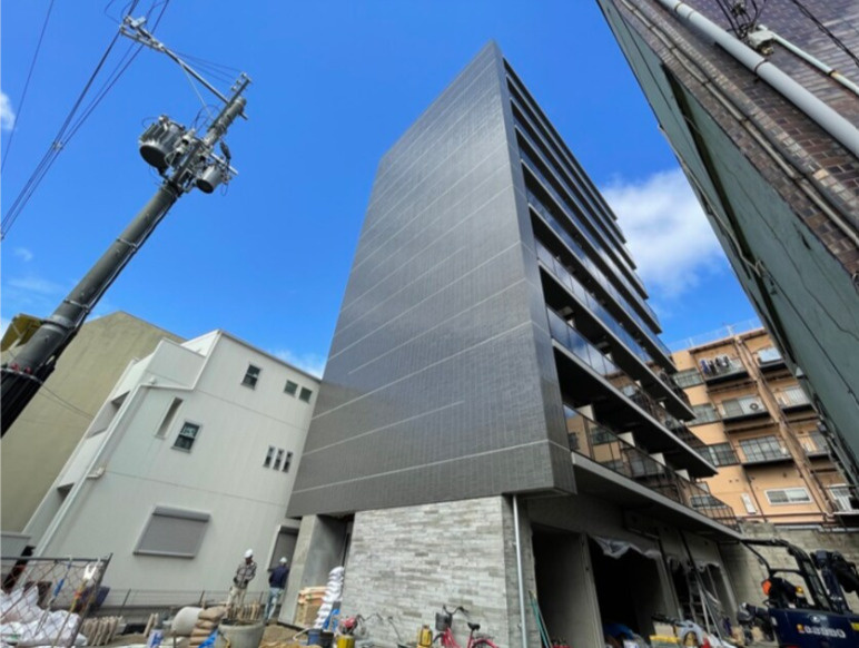 アーバンパーク田辺のエントランス