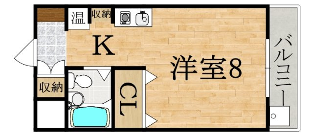 ビクトワール八木の間取り