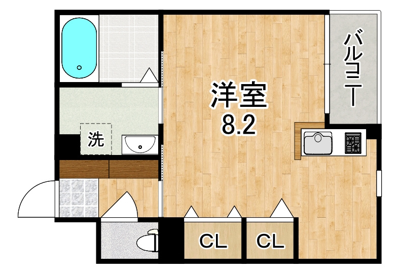 ＣＵＢＥ（キューブ）の間取り