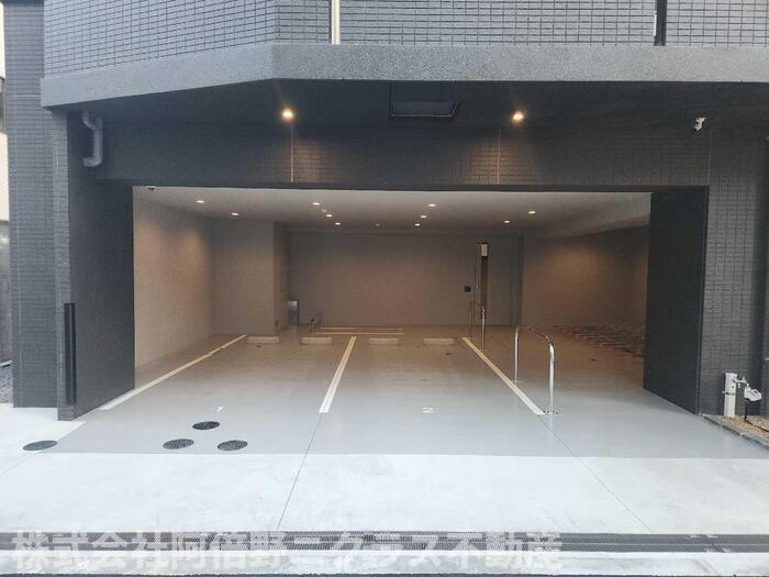 玉造Baseの駐車場