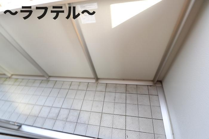 サンモール北入曽　Bのバルコニー