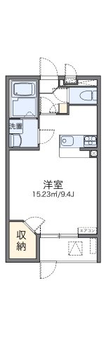 レオネクストエクレール北今市の間取り