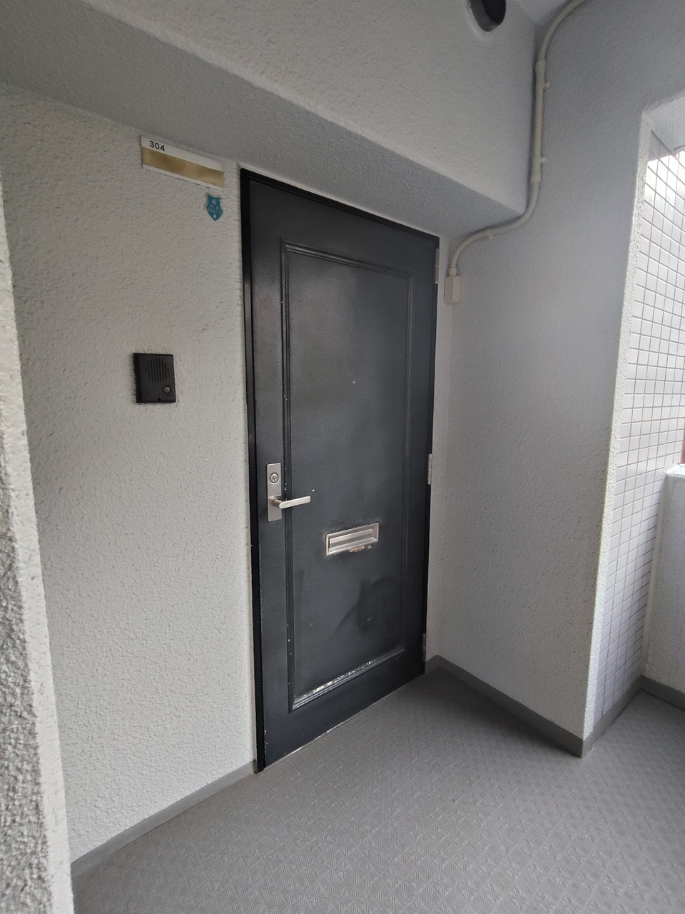 神戸多聞マンションの玄関|シンプルで使いやすい玄関です