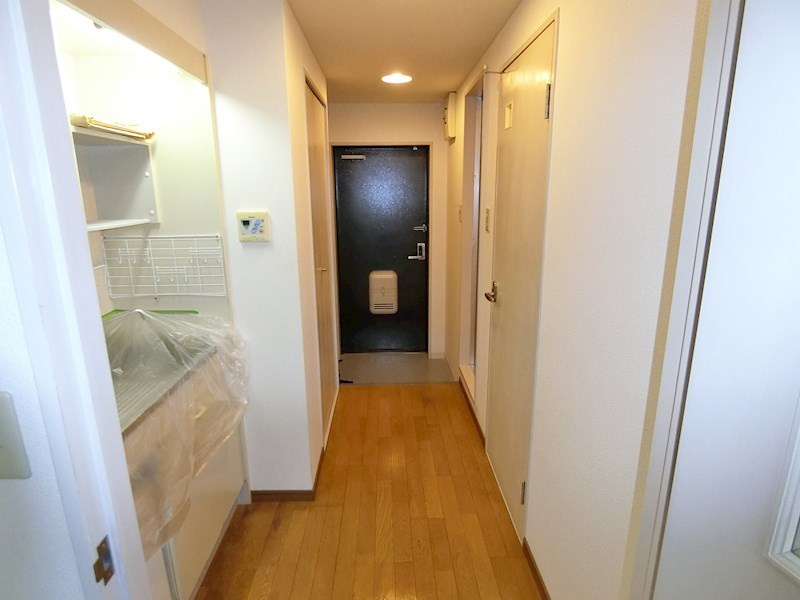 神戸多聞マンションのキッチン|コンパクトなキッチンで掃除もラクラク