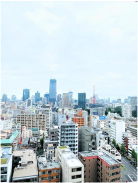 白金ザ・スカイ 東棟の展望