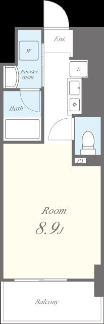 N Residence 新今宮の間取り