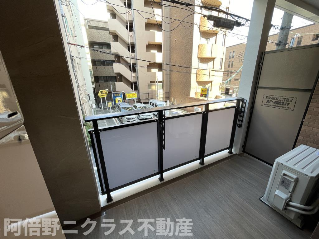セイワパレス真田山公園南のバルコニー