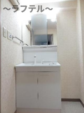 狭山市大字水野の賃貸マンションの洗面所