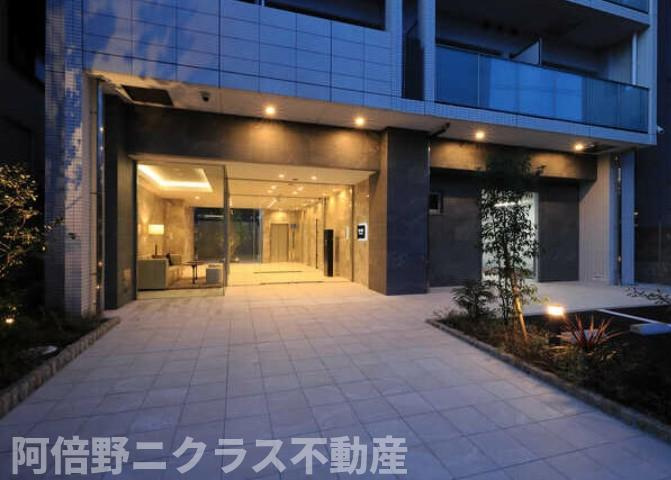 スプランディット天王寺Ⅲのエントランス