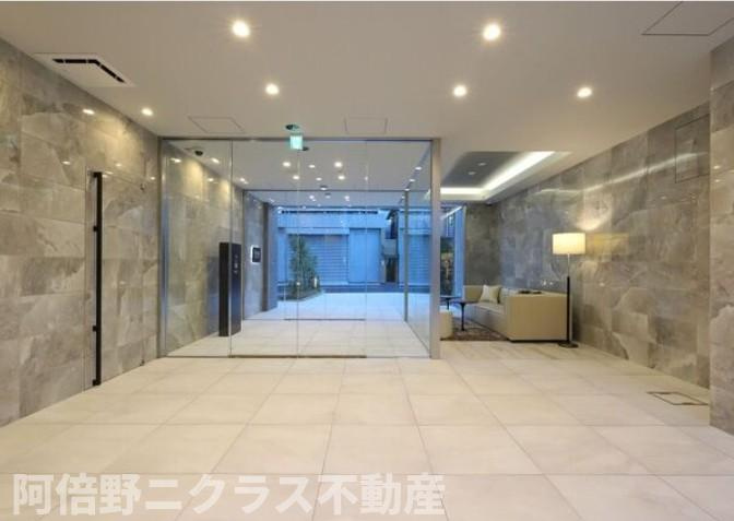 スプランディット天王寺Ⅲのロビー