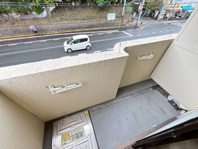 フォレスト高畑マンションのバルコニー