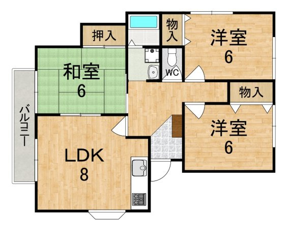 メゾンドールⅡの間取り