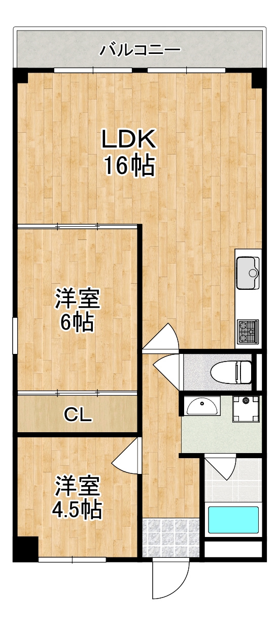 東亜シティプラザの間取り