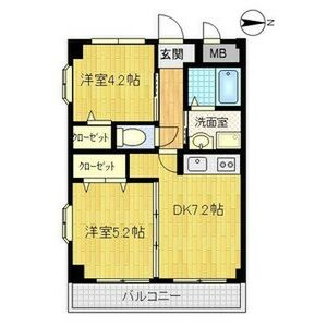ファイブコート今川の間取り