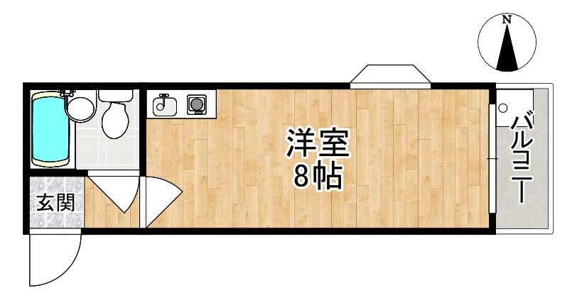 フローレンスヨーコの間取り