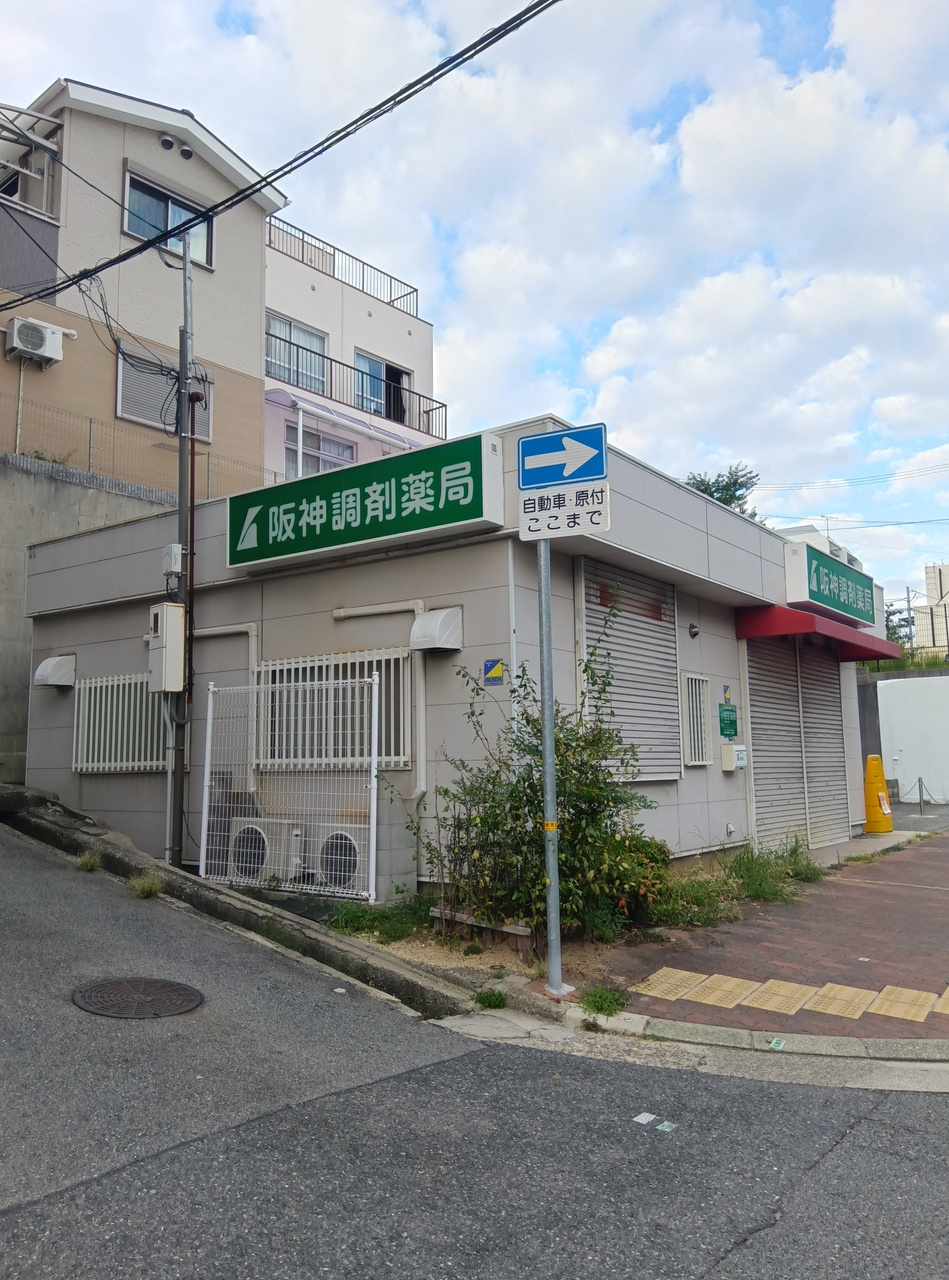 上筒井通5丁目店舗の外観