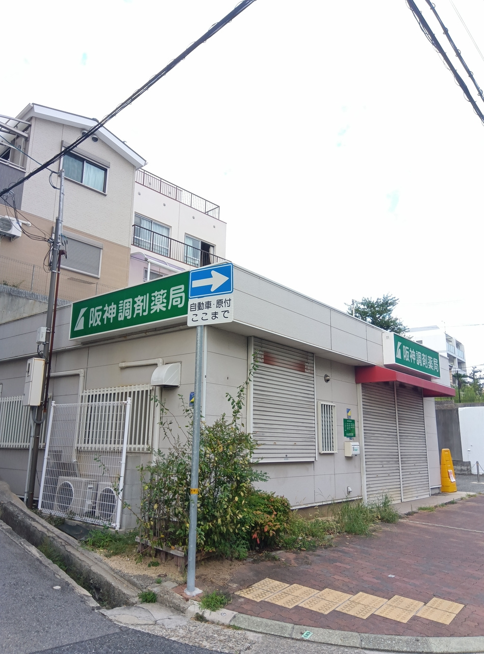 上筒井通5丁目店舗の外観