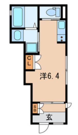 ディアコートB棟の間取り