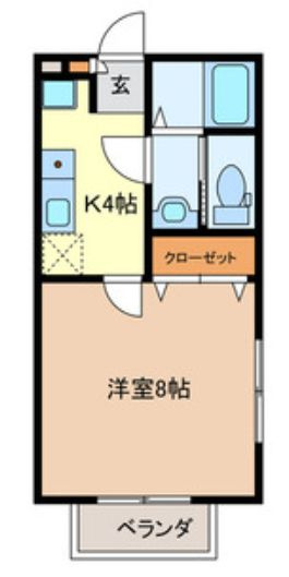 Accord あさひの間取り