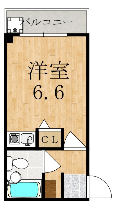 コーポ三和新大宮Ⅱ号館の間取り