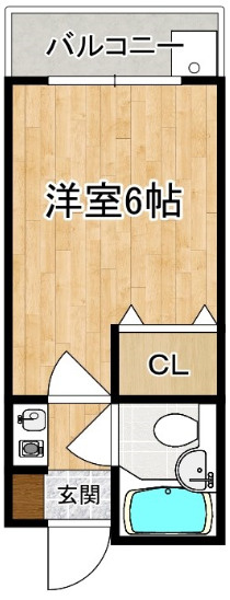 コーポ三和新大宮Ⅱ号館の間取り
