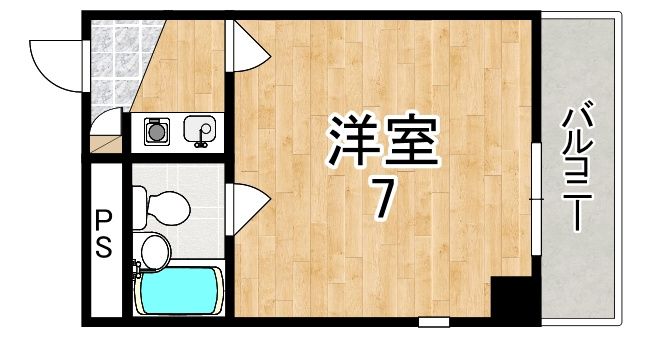 ホワイトパレス２１の間取り