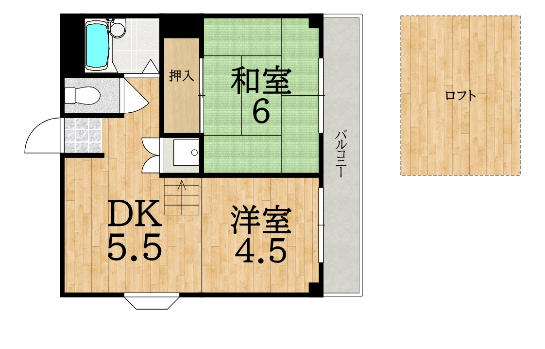 Ｃｉｔｙ　Ｐａｌａｃｅ２１　郡山九条　Ｐａｒｔ　１の間取り