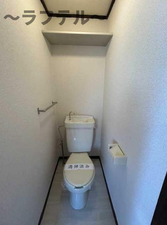 旭町　ハイツのトイレ