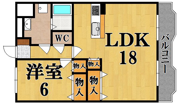 アソシエートの間取り