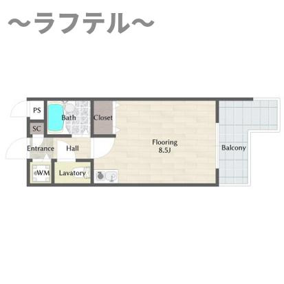 入間市豊岡１丁目の賃貸マンションの間取り