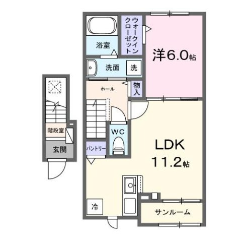 ミーティアの間取り