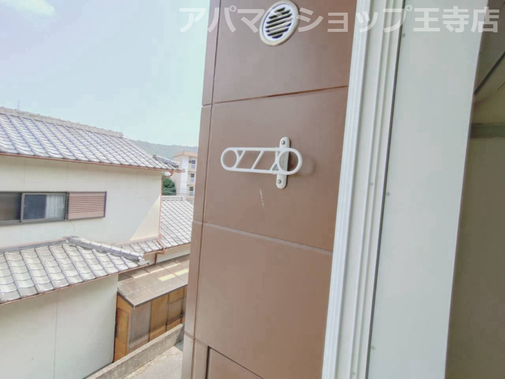 リアン三郷のバルコニー
