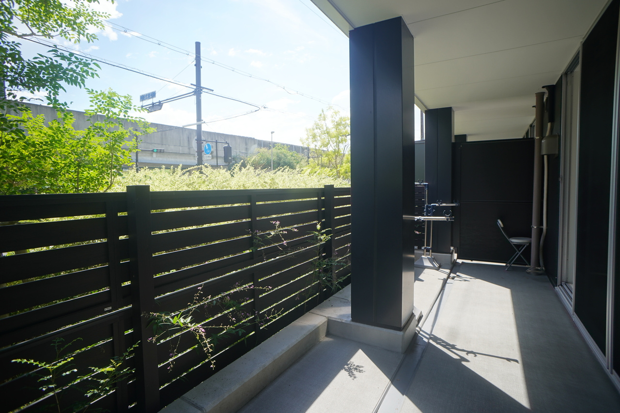 K-TERRACE学研奈良登美ヶ丘のバルコニー