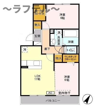 ストーク広瀬の間取り
