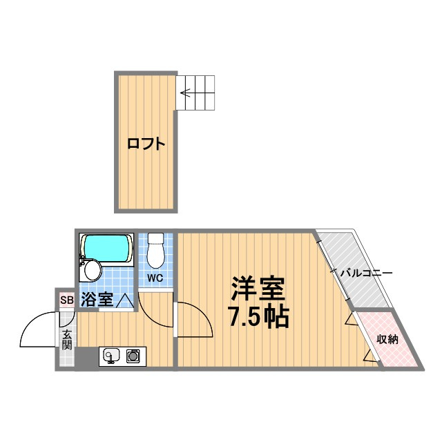 プロスパープレイスの間取り