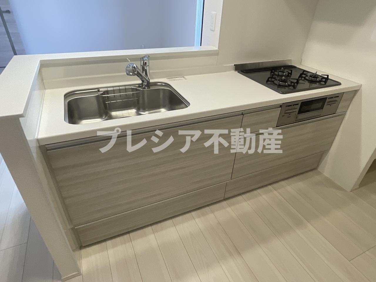 D-ROOM甲子園口のキッチン
