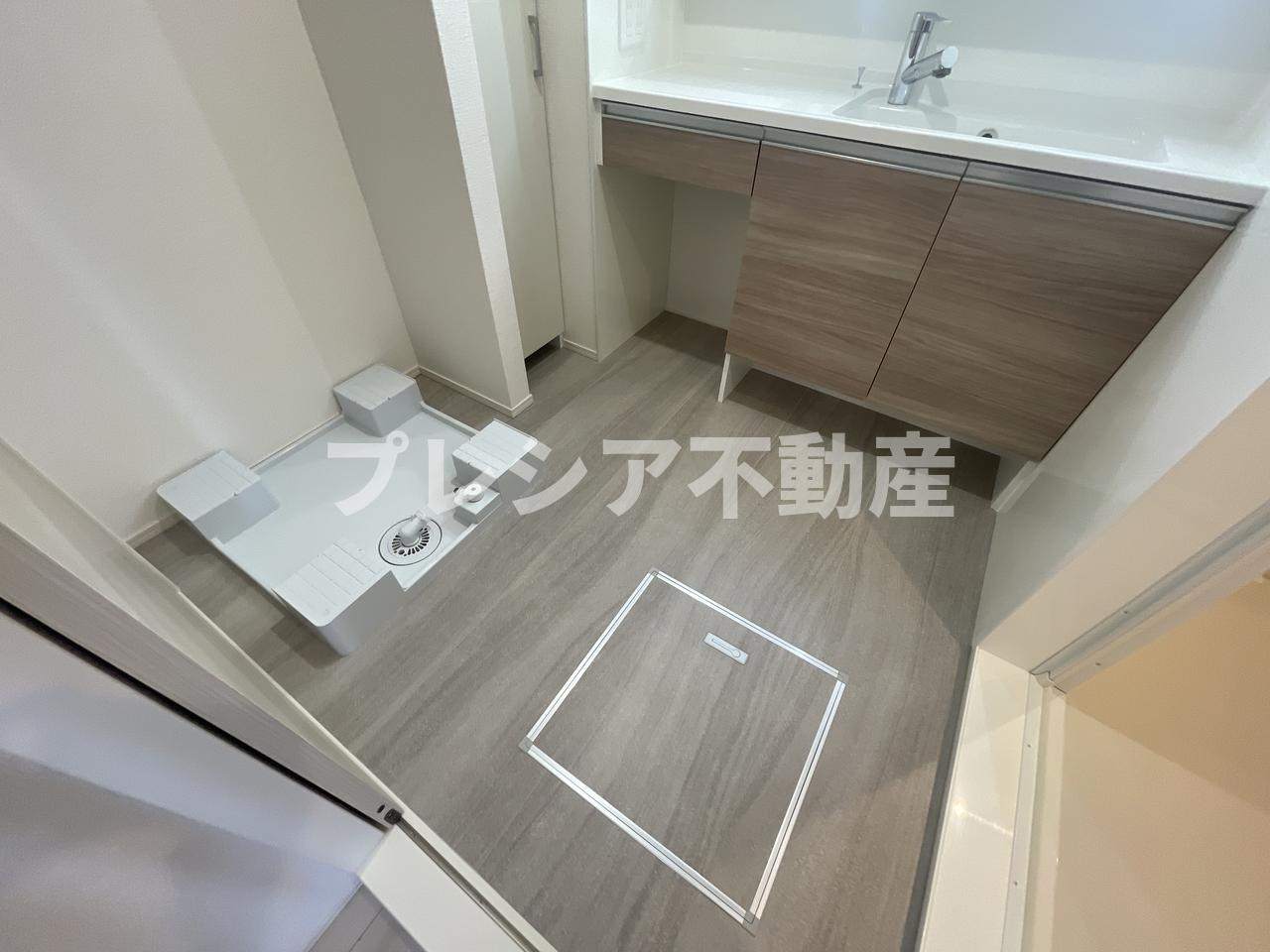 D-ROOM甲子園口の洗面所
