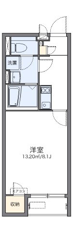 レオネクストますがの間取り|代表的な間取のため実際の間取とは異なる場合があります