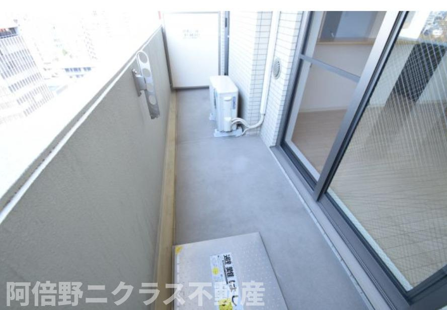Ｓ－ＲＥＳＩＤＥＮＣＥ谷町九丁目 のバルコニー