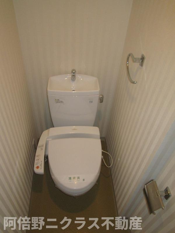 Ｓ－ＲＥＳＩＤＥＮＣＥ谷町九丁目 のトイレ