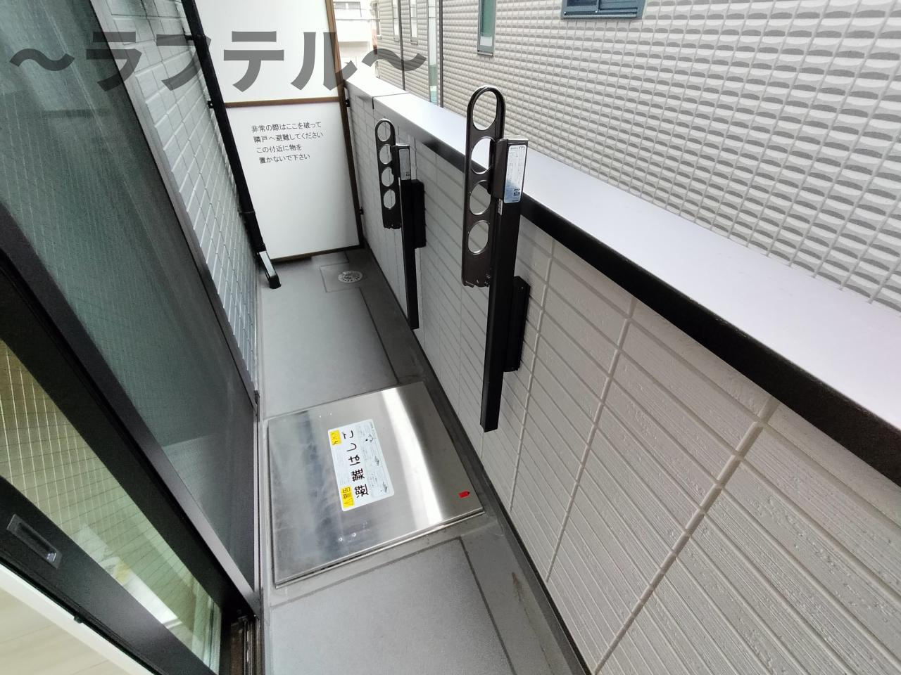 ウィングランデのバルコニー