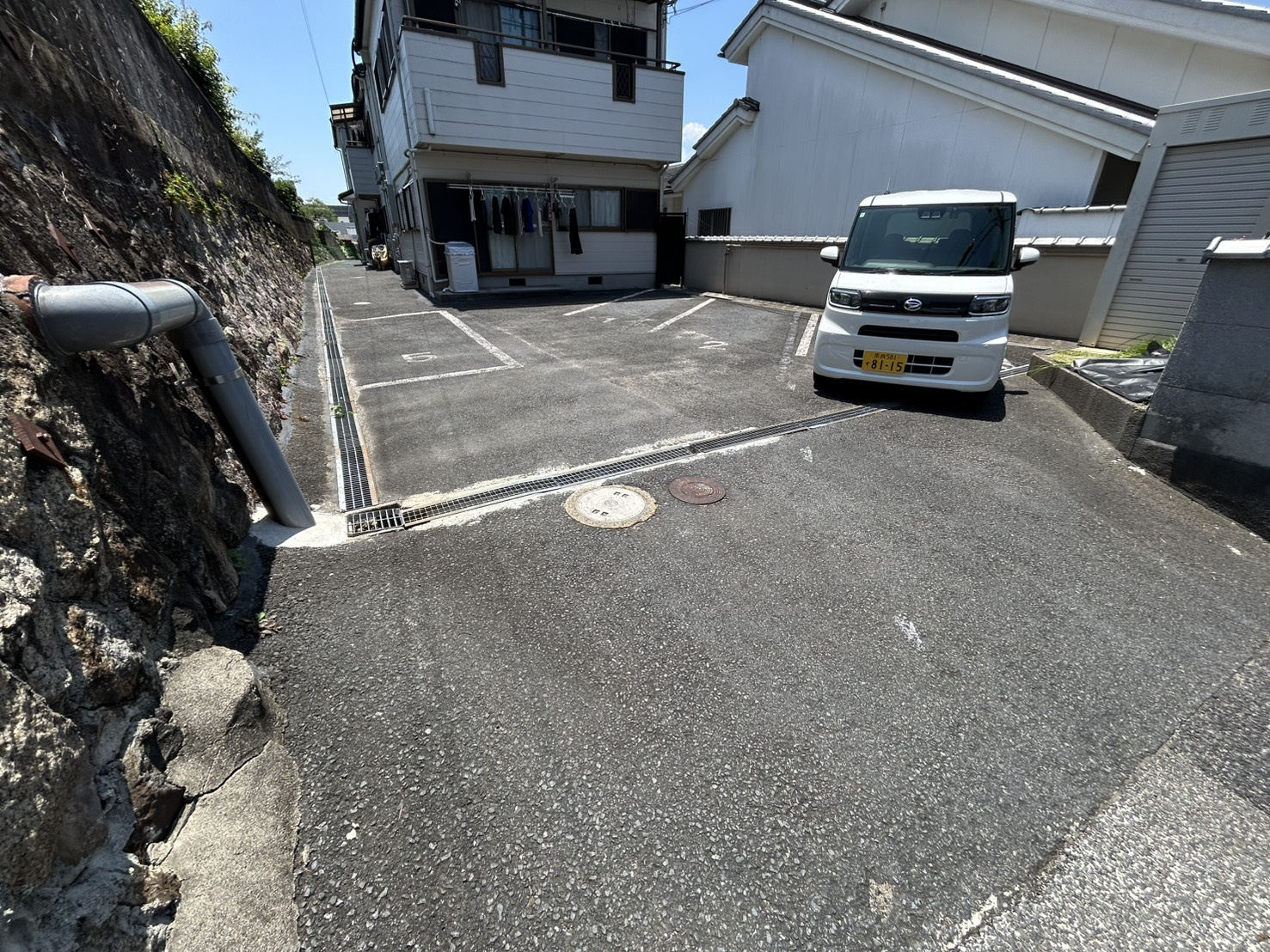 アンエイシェントシティならまちの駐車場