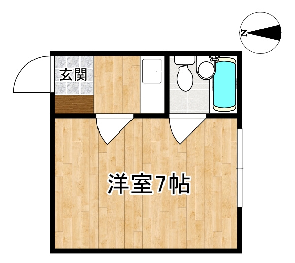 コーポ諏訪柳町の間取り