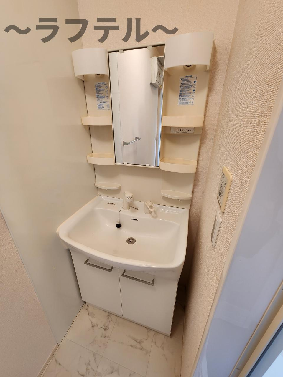 所沢市大字久米のアパートの洗面所|別部屋イメージ写真