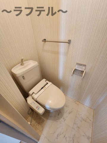 所沢市大字久米のアパートのトイレ|別部屋イメージ写真