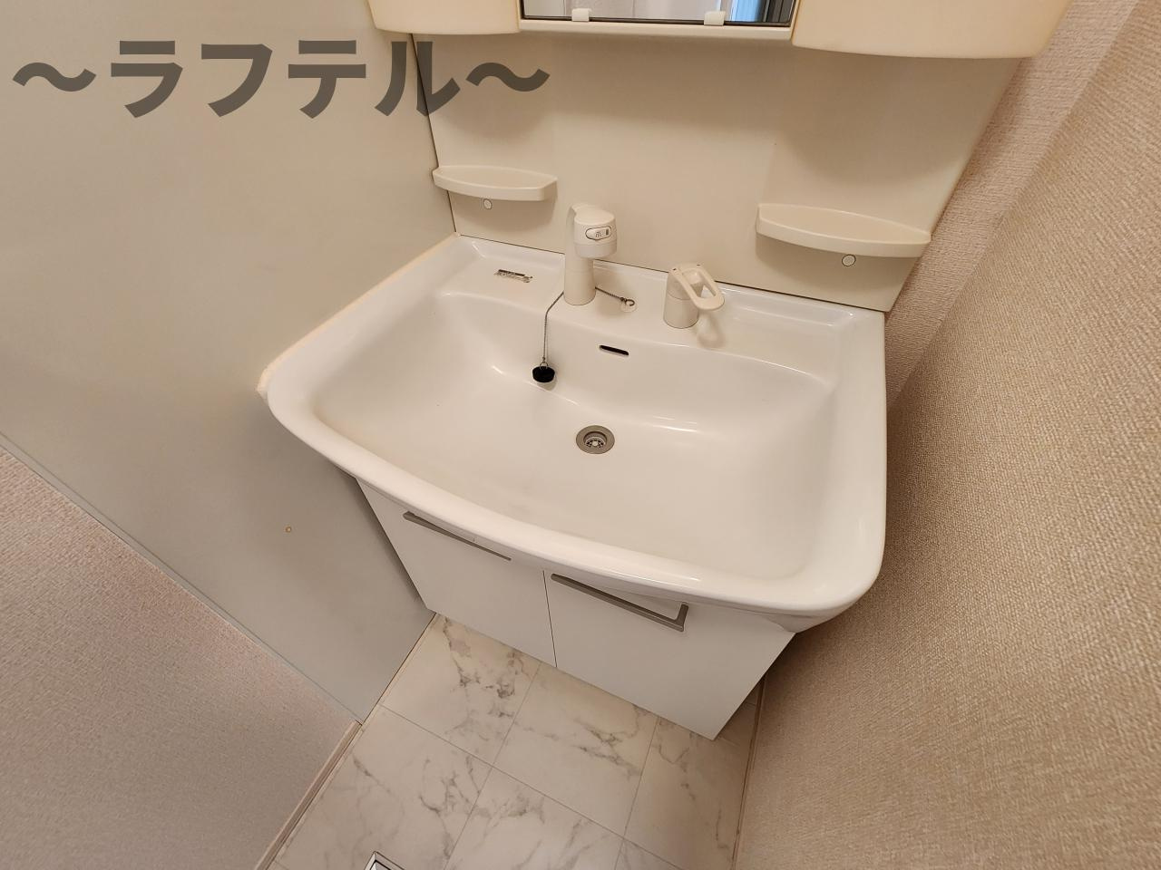 所沢市大字久米のアパートの洗面所|別部屋イメージ写真