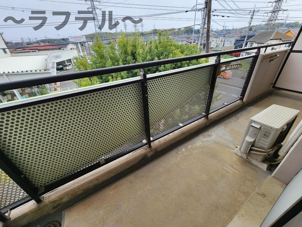 シェルクレールSのバルコニー|別部屋イメージ写真