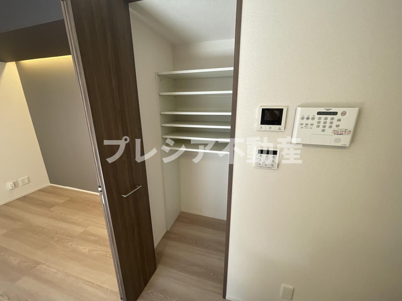 D-ROOM甲子園口の収納