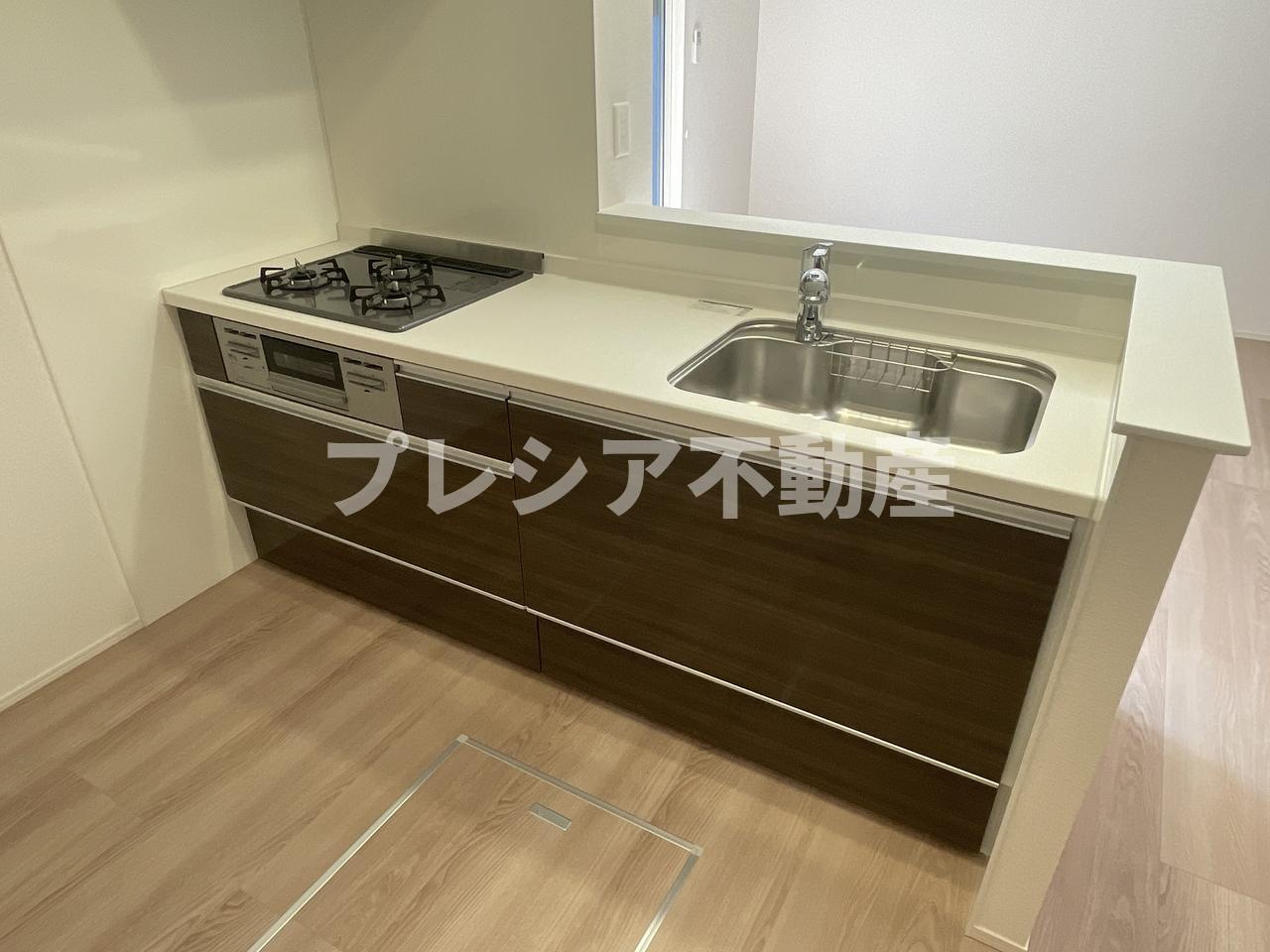 D-ROOM甲子園口のキッチン