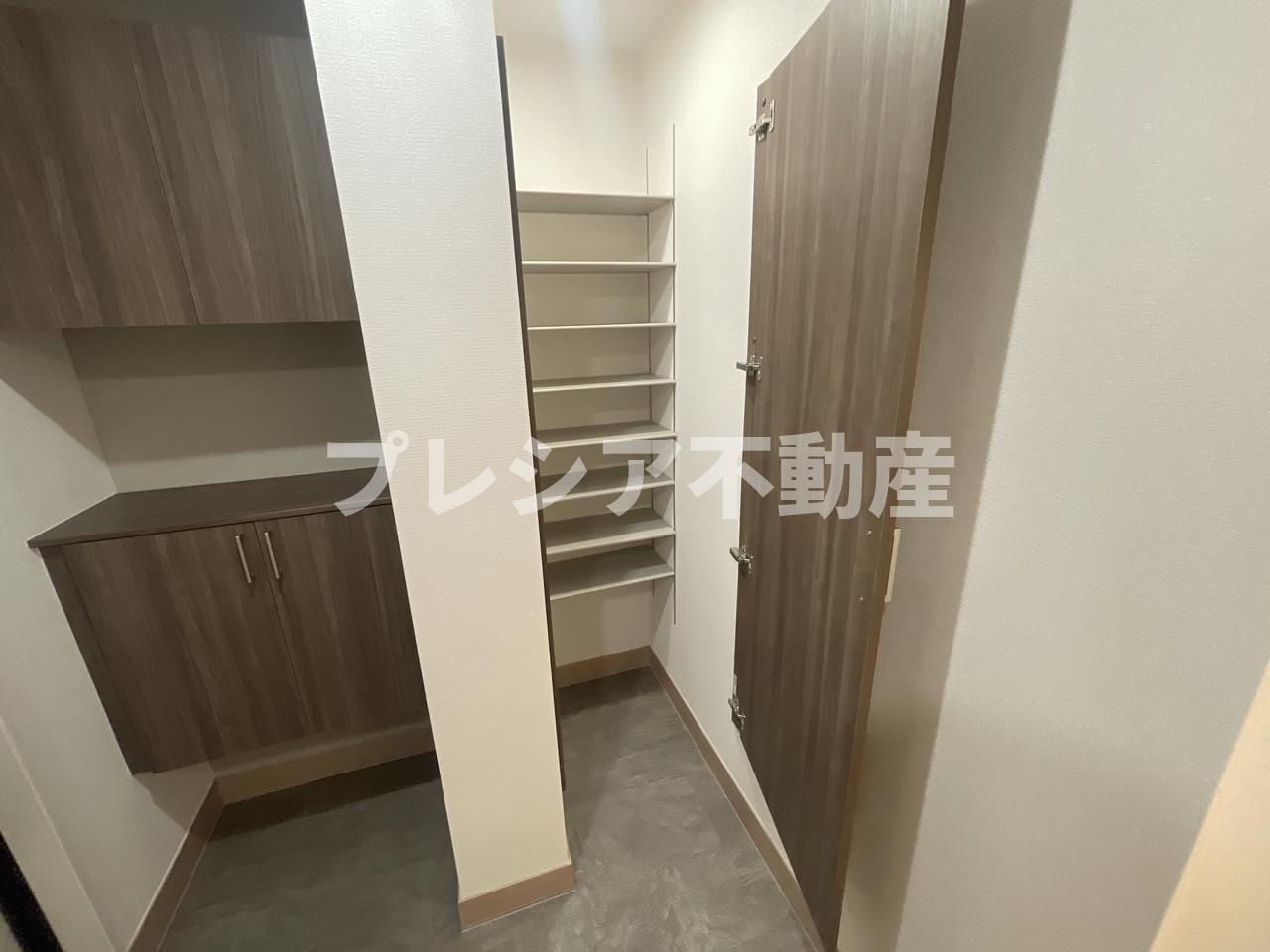 D-ROOM甲子園口の収納